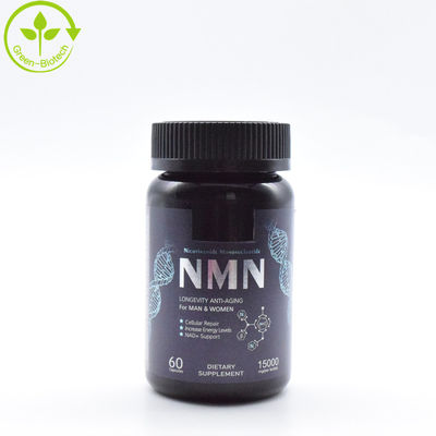 Supplément NMN Mononucléotide de nicotinamide pour augmenter les niveaux de NAD