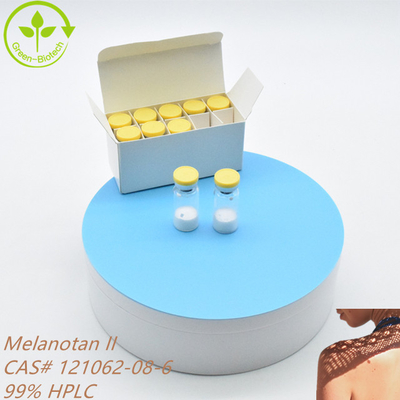 10 mg de peptide pur de mélanotan-II pour injection de 99,9% de pureté