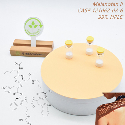 Vente en gros de produits organiques de première qualité CAS 121062-08-6 Mélanotan II 10 mg