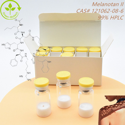 10 mg de peptide mélanotan II sur le marché européen pour le bronzage de la peau