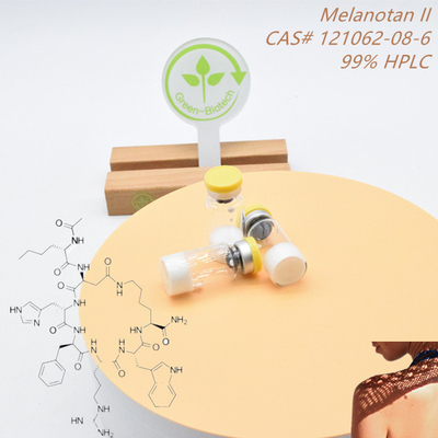 Poudre lyophilisée de qualité supérieure de 20 mg de mélanotan II peptides pour le culturisme