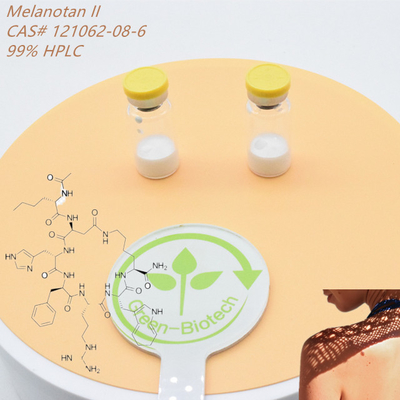 10 mg/ flacon Melanotan II Peptide pour le bronzage de la peau