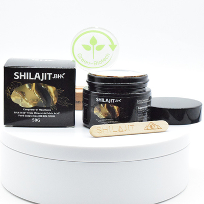Résine de Shilajit organique de marque privée pure de l'Himalaya 30g 50g Résine de Shilajit en vrac