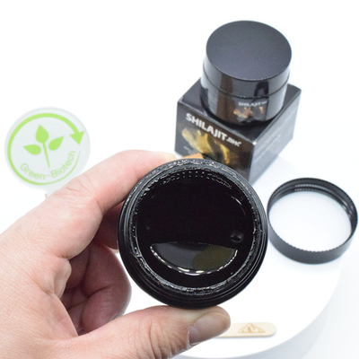 Résine de Shilajit naturel 30g 50g OEM de marque privée Supplément de Shilajit Extrait végétal fermenté