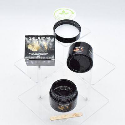 Résine d'extrait de Shilajit pur de l'Himalaya améliore le système immunitaire avec des options OEM / ODM
