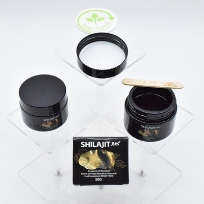 Résine de Shilajit de marque privée OEM avec acide fulvique, supplément de résine de Shilajit de l'Himalaya