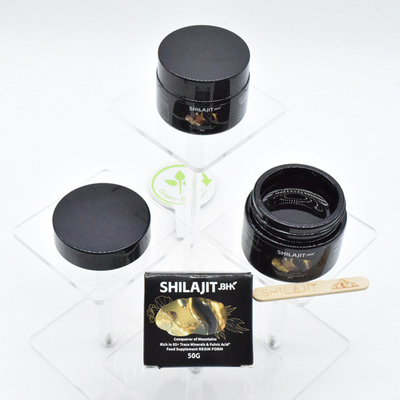 Résine 100% pure de Shilajit avec un riche acide fulvique, résine de Shilajit de l'Himalaya