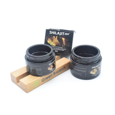 Extraits de plantes naturels purs résine de shilajit pure de l'Himalaya étiquette privée en vrac acide fulvique 30% 50%