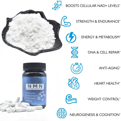 L'amende blanche NMN pur de réparation cellulaire saupoudrent 25kg 99% anti-vieillissement