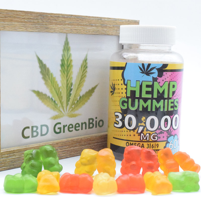 Le large sommeil du spectre CBD Gummies 220g par bouteille amplifie l'énergie