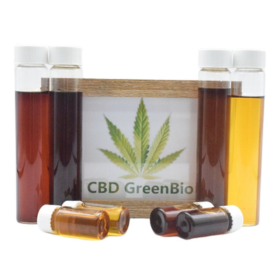 La meilleure huile de la matière première CBD de la qualité CBD réduisent la douleur et l'inquiétude