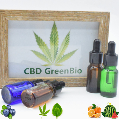 Pleine douleur de libération distillée par CBD de matière première de l'huile CBD de Spectruml de catégorie comestible