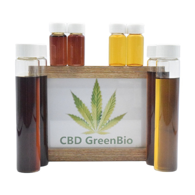 Pleine douleur de libération distillée par CBD de matière première de l'huile CBD de Spectruml de catégorie comestible