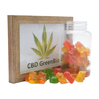 Humeur gommeuse d'ours de GMP CBD d'extrait de chanvre améliorant la vitamine B de la vitamine E