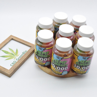 220g CBD pur gommeux pour la vitamine B de la vitamine E de sommeil amplifie l'amélioration d'humeur d'énergie