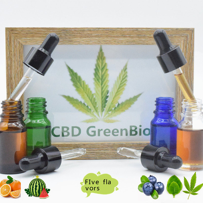 Large inquiétude de spectre réduisant l'huile vierge 500mg 1000mg 2000mg de CBD