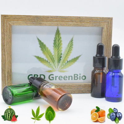 Réduction d'inquiétude d'huile de  CBD d'huile de teinture de l'isolat 99,9% CBD