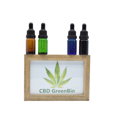 Pleine douleur crue consumante de libération de matière première de l'huile oralement CBD de spectre de CBD