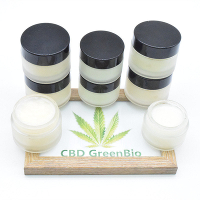 Blanchiment de la crème organique antioxydante d'huile du chanvre CBD de crème de visage de CBD