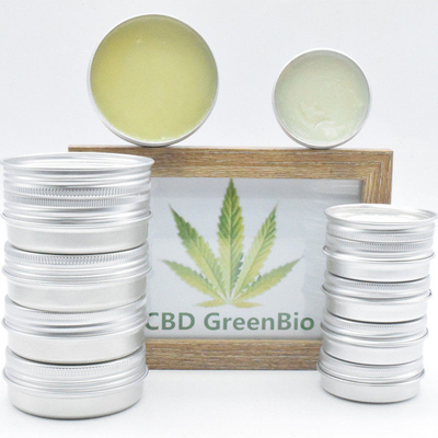 Organique naturel pur du baume 30g 60g de chanvre du soulagement de douleur musculaire CBD