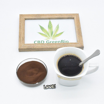 Libération de fines herbes de douleur d'extrait de plein café du spectre CBD de GreenBio 100g