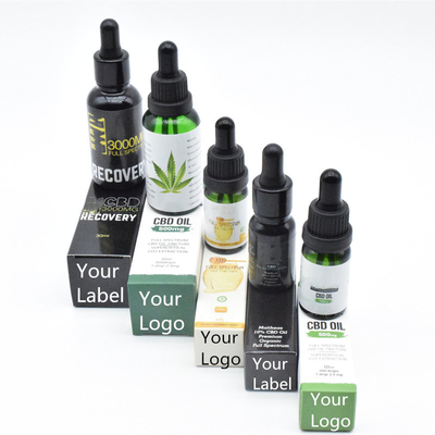 Huile THC du spectre CBD d'ODM d'OEM large libre pour le soin sain 500mg 1000mg