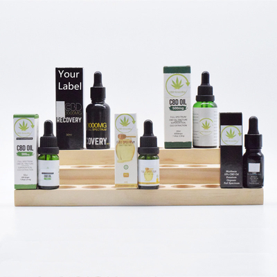 Libération de douleur de l'huile 500mg 1000mg 5%-30% de teinture d'ODM CBD d'OEM