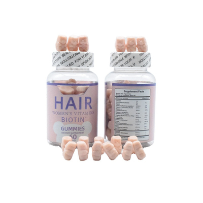 La santé de collagène de biotine de marque de distributeur complète le collagène Gummies d'ours de peau d'ongles de cheveux