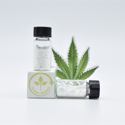 L'isolat de matière première du chanvre CBD 99% 99,99% pour détendent l'inquiétude