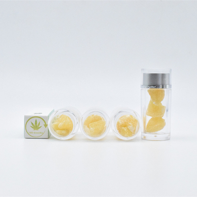 Les usines de chanvre ont extrait la cire d'isolat de CBD 80% 95% pour le tabagisme tamponnant