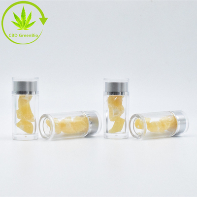 Les usines de chanvre ont extrait la cire d'isolat de CBD 80% 95% pour le tabagisme tamponnant
