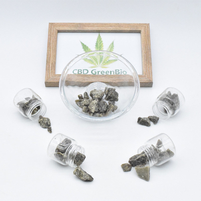 Croustillant de cire de la limande CBD de fumée 10 grammes par disponibilité élevée libre de la bouteille THC bio
