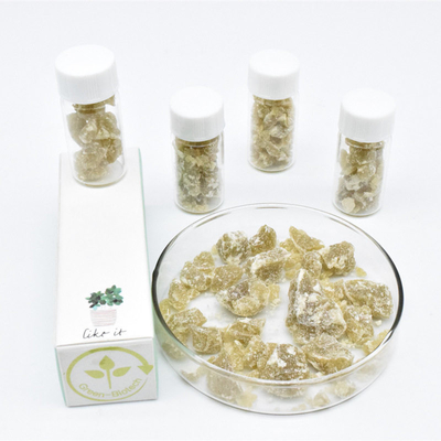 Réduction organique d'effort de cire de chanvre de croustillant pur de Cbd de bouteille en verre