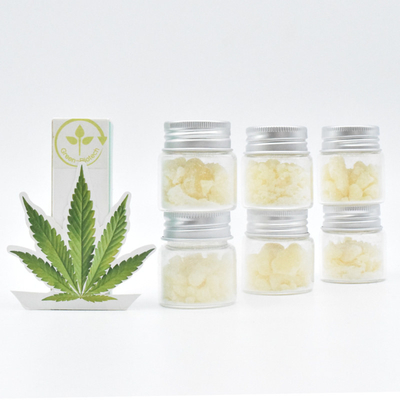 Soulagement de douleur de matière première du croustillant CBD de cire de la grande pureté CBD