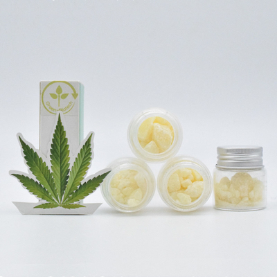 Soulagement de douleur de matière première du croustillant CBD de cire de la grande pureté CBD