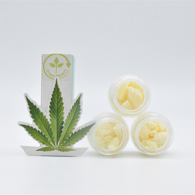 Soulagement de douleur de matière première du croustillant CBD de cire de la grande pureté CBD