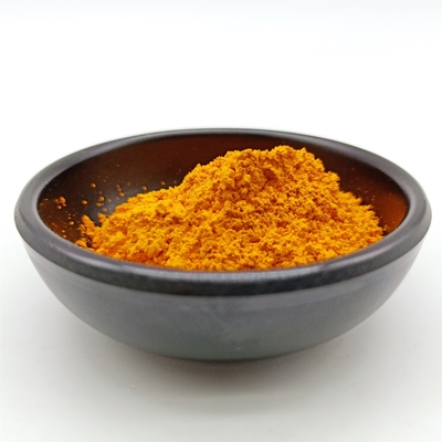 L'extrait organique de safran des indes de CAS 458-37-7 saupoudrent le jaune orange de curcumine de 95%