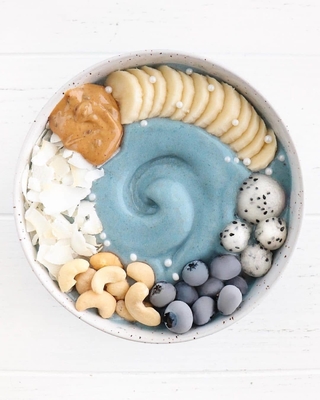 Gluten bleu de Spirulina de Vegan libre pour l'élément nutritif de protéine de la cuvette 60%-70% d'Acai