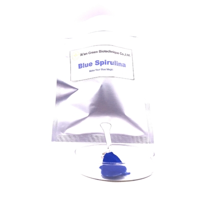 poudre bleue pure de 0.1g/1000ml Spirulina pour les Smoothies E6 favorisant le système immunitaire
