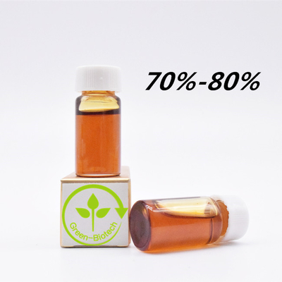 Essai de CLHP de l'huile 10g 50g de l'inquiétude CBD de distillat de 80% bas THC pour Nutraceuticals