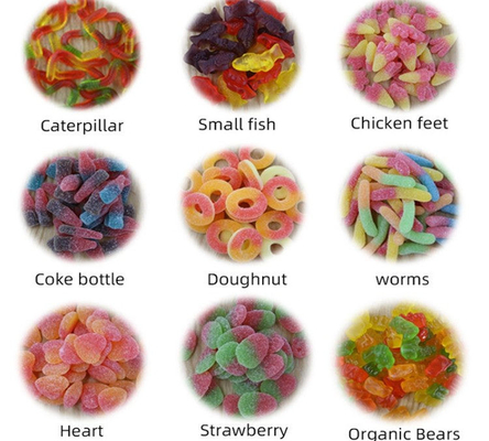 CBD organique comestible gommeux