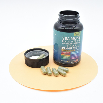 Fournir des capsules pures de mousse de mer de l'Himalaya pour le soutien énergétique et la mémoire cérébrale